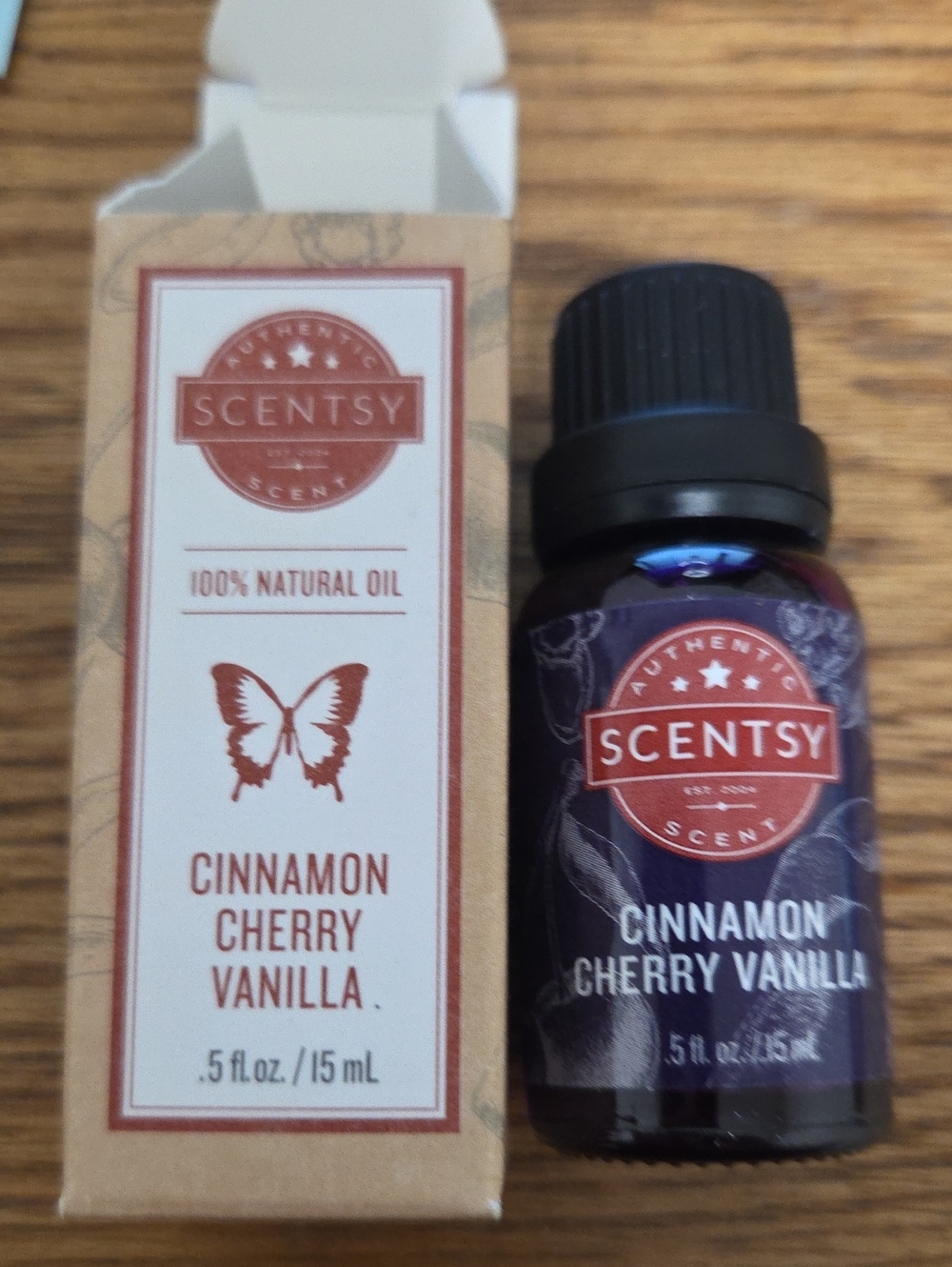 Scentsy Cinnamon Cherry Vanilla Essential Oil